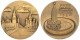 Bronzemedaille 1980 Von Leonova. Oly. Spiele Moskau. 60 Mm. Vorzüglich/Stempelglanz - Autres & Non Classés