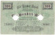 100 Mark Der Bremer Bank 1.7.1872. Lochentwertet. Auf Karton Geklebt Und Zwei Winz. Nadelstiche, Sonst III, äußerst Selt - …-1871: Altdeutschland