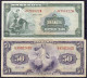 20 U. 50 Deutsche Mark 1948. Serie J/A U. K/G. III. Rosenberg 240,242. Grabowski. WBZ-6,7. - Andere & Zonder Classificatie