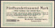 Rudolph Wiedemann, Buntpapierfabrik 500 Tsd. Mark 1.8.1923. II. Keller - (Vgl. 841). Bühn 0698.1.. - [11] Local Banknote Issues