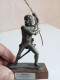 Delcampe - Statuette En Etain Bonaparte Au Pont D'arcole - Art Nouveau / Art Deco