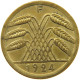 WEIMARER REPUBLIK 50 PFENNIG 1924 F  #a047 0175 - 50 Rentenpfennig & 50 Reichspfennig