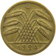 WEIMARER REPUBLIK 50 PFENNIG 1924 D DIE ERROR #a074 0155 - 50 Rentenpfennig & 50 Reichspfennig