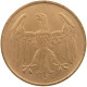 WEIMARER REPUBLIK 4 PFENNIG 1932 D  #a042 0291 - 4 Reichspfennig