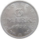 WEIMARER REPUBLIK 3 MARK 1922 A  #a088 0347 - 3 Mark & 3 Reichsmark