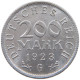 WEIMARER REPUBLIK 200 MARK 1923 G  #a088 0471 - 200 & 500 Mark