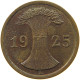 WEIMARER REPUBLIK 2 PFENNIG 1925 A  #c081 0211 - 2 Rentenpfennig & 2 Reichspfennig