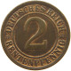 WEIMARER REPUBLIK 2 PFENNIG 1923 D  #c081 0441 - 2 Renten- & 2 Reichspfennig