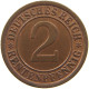 WEIMARER REPUBLIK 2 PFENNIG 1923 A  #t161 0365 - 2 Rentenpfennig & 2 Reichspfennig
