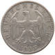 WEIMARER REPUBLIK 2 MARK 1925 A  #t154 0483 - 2 Reichsmark