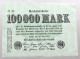WEIMARER REPUBLIK 100000 MARK 1923  #alb052 0549 - 1.000 Mark
