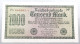 WEIMARER REPUBLIK 1000 MARK 1922  #alb052 0401 - 1000 Mark