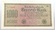 WEIMARER REPUBLIK 1000 MARK 1922  #alb052 0387 - 1000 Mark