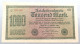 WEIMARER REPUBLIK 1000 MARK 1922  #alb052 0365 - 1000 Mark