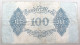 WEIMARER REPUBLIK 100 MARK 1922  #alb052 0691 - 100 Mark