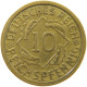 WEIMARER REPUBLIK 10 PFENNIG 1930 G  #a065 0003 - 10 Rentenpfennig & 10 Reichspfennig