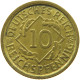 WEIMARER REPUBLIK 10 PFENNIG 1925 G  #tm5 0105 - 10 Renten- & 10 Reichspfennig