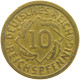 WEIMARER REPUBLIK 10 PFENNIG 1926 G  #a064 1023 - 10 Renten- & 10 Reichspfennig