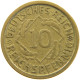 WEIMARER REPUBLIK 10 PFENNIG 1928 A  #a065 0051 - 10 Rentenpfennig & 10 Reichspfennig