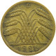 WEIMARER REPUBLIK 10 PFENNIG 1925 D  #a053 0359 - 10 Rentenpfennig & 10 Reichspfennig