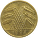 WEIMARER REPUBLIK 10 PFENNIG 1924 F  #a053 0349 - 10 Rentenpfennig & 10 Reichspfennig