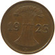 WEIMARER REPUBLIK PFENNIG 1923 G  #c079 0321 - 1 Rentenpfennig & 1 Reichspfennig