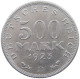 WEIMARER REPUBLIK 500 MARK 1923 D  #a088 0365 - 200 & 500 Mark