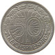 WEIMARER REPUBLIK 50 PFENNIG 1931 A  #s040 0371 - 50 Rentenpfennig & 50 Reichspfennig