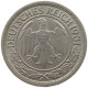 WEIMARER REPUBLIK 50 PFENNIG 1931 A  #s040 0371 - 50 Renten- & 50 Reichspfennig