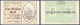 Stadt, 1 Mio. Mark 10.8.1923. Reihe A, Entwertet, Rs. 500 Tsd. Mark Statt 1 Mio. Mark Kopfstehend. II, Selten. Topp 425. - [11] Local Banknote Issues