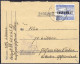 Insel Rhodos Zulassungsmarke 1944, Sauber Gestempelt Auf Feldpostbrief, Fetter Aufdruck, Sehr Gute Erhaltung, Geprüft Ru - Feldpost World War II