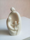 Statuette Religieux En Marbre De Carrare Hauteur 13,5 Cm X 7,5 Cm - Jugendstil / Art Déco