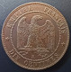 FRANCE - 10 Centimes 1862 K - Empire Français - Napoléon III Empereur - 10 Centimes