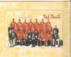 1998 MUNDIAL - RED DEVILS TELEFOON KAARTEN (5) IN FOLDER _ ZIE SCANS - Met Chip