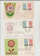 1964 N.3 BUSTE EUROPA CEPT PREMIER JOUR D'EMISSION FIRST DAY COVER ERSTTAGSBRIEF 1°GIORNO EMISSIONE EIRE - 1964