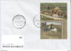 ROMANIA : HORSE PAINTING Cover Circulated In Romania, For My Address #1063865764 - Registered Shipping! - Lettres & Documents
