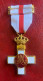 España Medalla Juan Carlos I - Merito Militar Distintivo Blanco - Autres & Non Classés