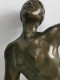 Delcampe - Danseuse Nue Naked Nue Unique & Vintage Signed Heavy Bronze Stunning Art Classic 4.7 Kg - Bronzi