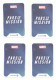 4 CARTES  MARVEL PARS EN MISSION - Marvel