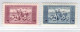 Tchécoslovaquie 1934 Mi 330-1w (Yv 290-1), (MH)* Trace De Charniere Propre - Unused Stamps