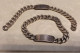 LOT 2 GOURMETTES BRACELETS (à Graver Un Prénom) En ARGENT 80%  Attache OK Et Poinçon Crabe Sur Chaque Bracelet Gourmette - Bracciali