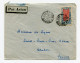 !!! AEF, LETTRE PAR AVION DE LIBREVILLE DE 1936 POUR ST SEVER - Cartas & Documentos