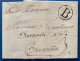 BELGIQUE Pays-Bas Autrichien Du 4 SEPT 1785 De DOHLAIN Marque De Transit B De BATTICE Pour BRUXELLES + Taxe 3c SUP - 1714-1794 (Oesterreichische Niederlande)