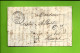 1852  Par Tajan Paris LETTRE NAVIGATION NAVIRE L’Amélie  DEPART Le Havre Pour Nestor Albert Armateur LE HAVRE - 1849-1876: Klassieke Periode