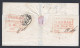 1840  Madras Shipletter To France Bordeaux Receiver On Back Boxed «Paquebots De La Méditerrannée» And Oval «India» - ...-1852 Voorfilatelie