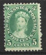 CANADA...." NEW BRUNSWICK.."...QUEEN VICTORIA...(1837-01.)..." 1860..".....5c.........UNUSED... - Unused Stamps