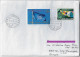 United Nations 2021 Cover Sent From Geneve To Florianópolis Brazil 2 Stamp Electronic Sorting Mark - Cartas & Documentos