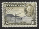 NYASALAND...KING GEORGE VI..(1936-52..)..." 1945.."...9d.....SG151I758...... CDS......VFU... - Nyassaland (1907-1953)