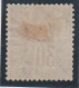 COCHINCHINE - N°5 Nsg (1888) 15+15 Sur 30c Brun - Ungebraucht