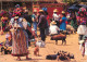 Postcard Guatemala Mercado De San Francisco El Alto - Guatemala